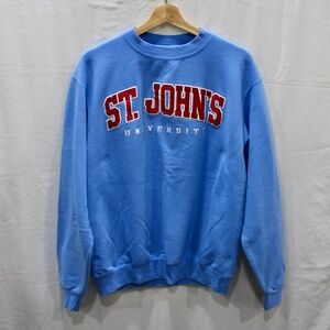 St. John's University Crew Neck Sweatshirt - Blue / Medium